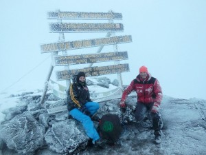 Um 20 Uhr berichten Robert Mittag und Melanie Wirth im Elternhaus des Sonnenstrahl e.V. mit einem Bildervortrag über ihre außergewöhnliche Besteigung des Kilimandscharo. Foto: Robert Mittag