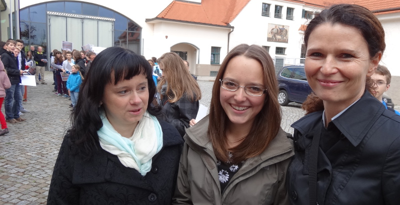 Protest für Gymnasium Plauen