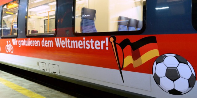 Deutsche Bahn Weltmeister Glückwunsch