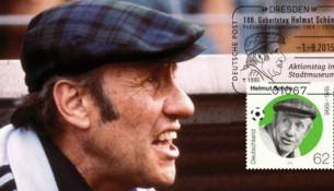 Briefmarke Helmut Schön