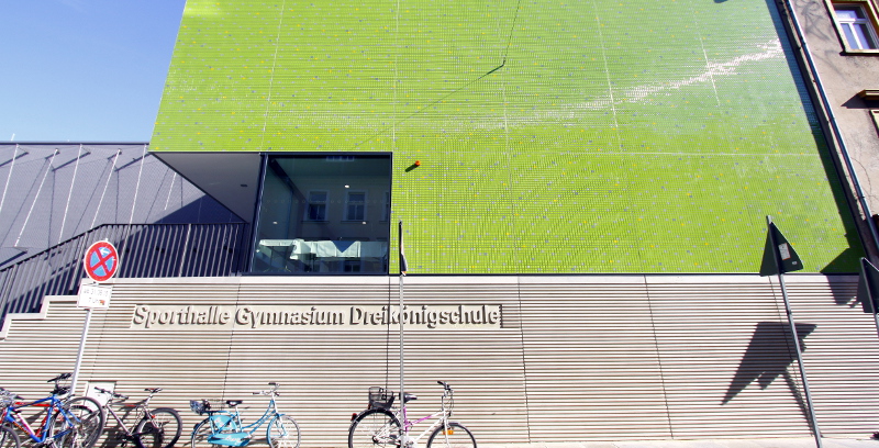 Neue Zweifeld-Sporthalle für Gymnasium Dreikönigschule – 6,5 Millionen Euro investiert