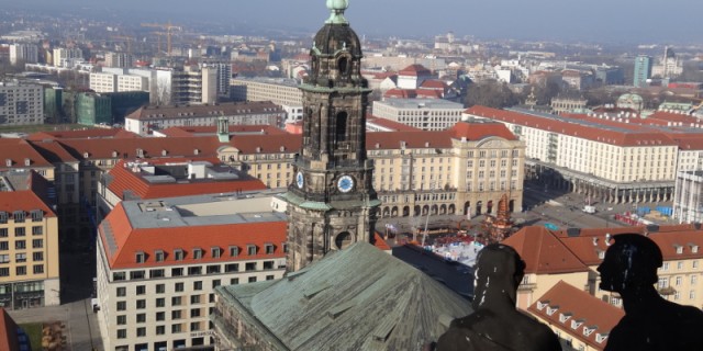 Dresden vom Rathausturm