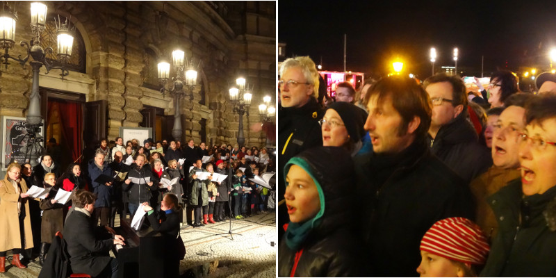 Botschaft der Weltoffenheit vom Theaterplatz – Demos in Dresden weitgehend friedlich