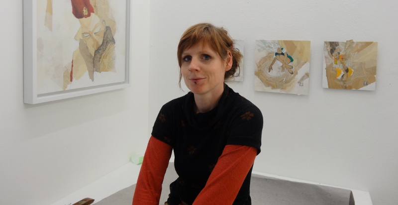 „eintauchen“: Anne Rosinski zeigt Collagen in der Galerie RadioLenck