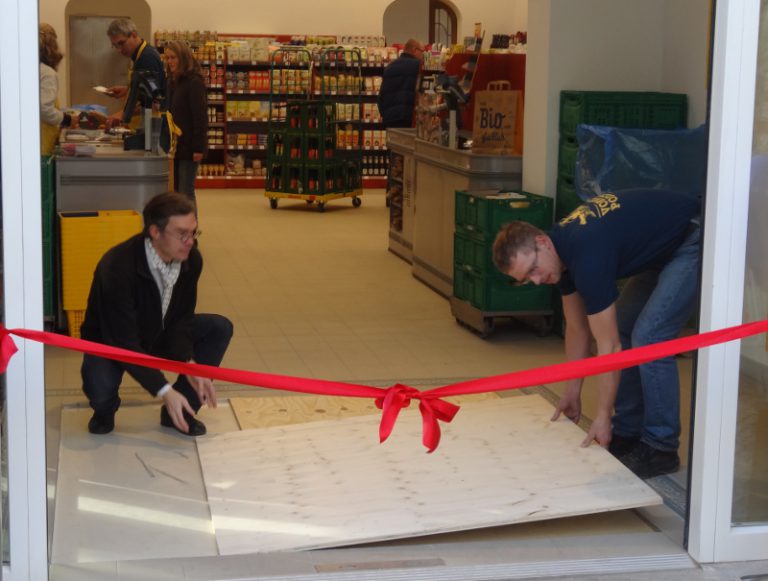 Podemus Biomarkt im alten Bahnhof Klotzsche