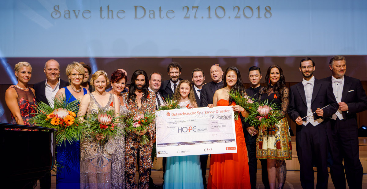 12. HOPE-Gala in Dresden – 185.000 Euro Spendenerlös